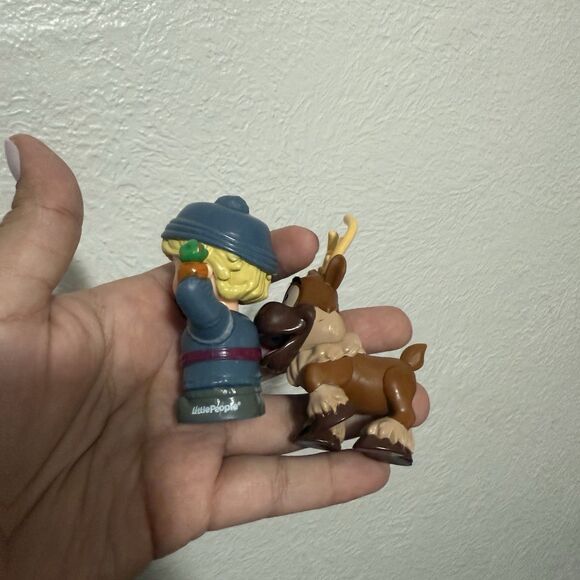 Hasbro Disney Frozen Sven Reindeer 3" Action Figure Cake Topper And Kristoff LP - Picture 3 of 3